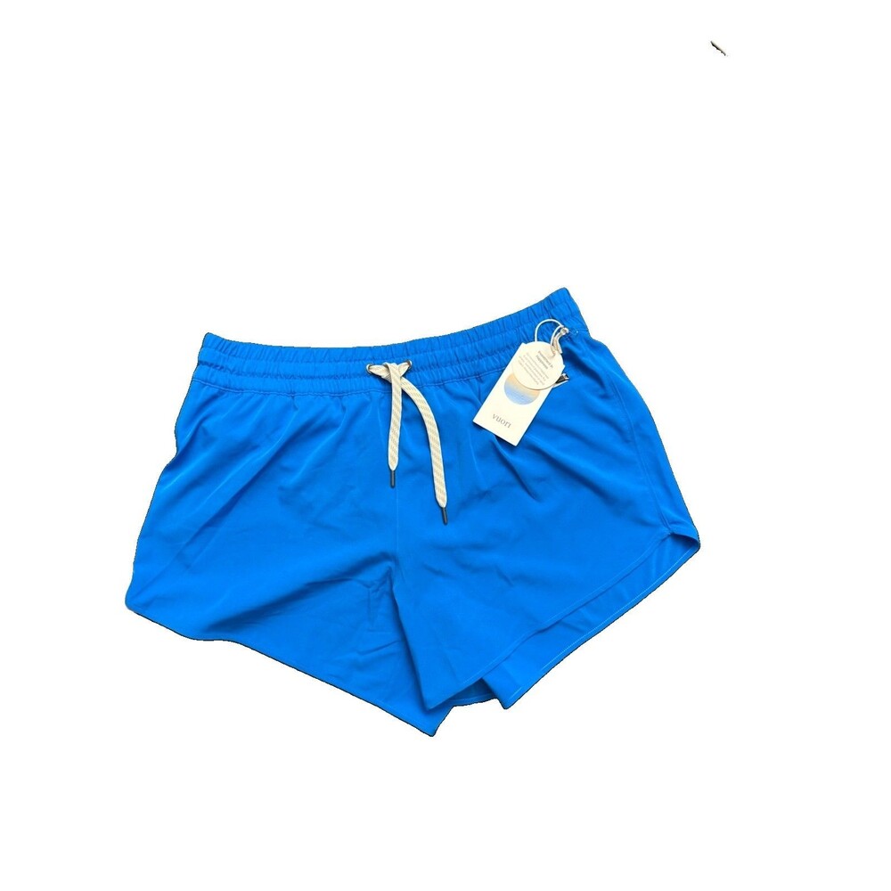 Vuori Women’s Clementine Shorts Sz Large 4” Inseam Regatta Blue New w/tag